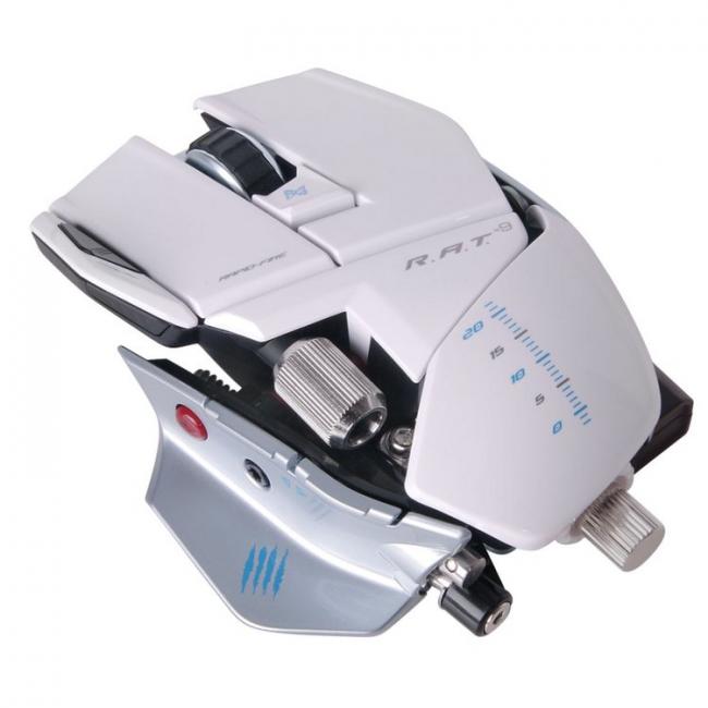 Foto Raton Saitek Cyborg R.A.T. 9 Blanco