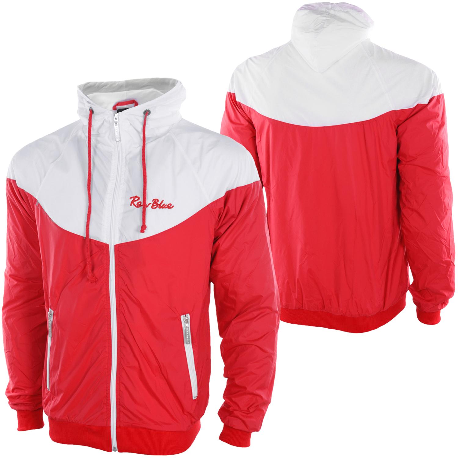 Foto Raw Blue Signature Arrow Hombres Chaqueta Rojo Blanco