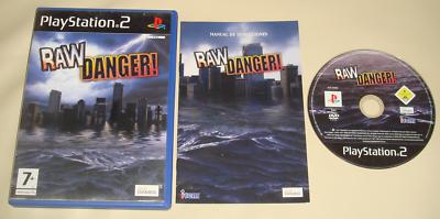 Foto Raw Danger Danger - Play Station 2 Ps2 - Pal España - 505 Games
