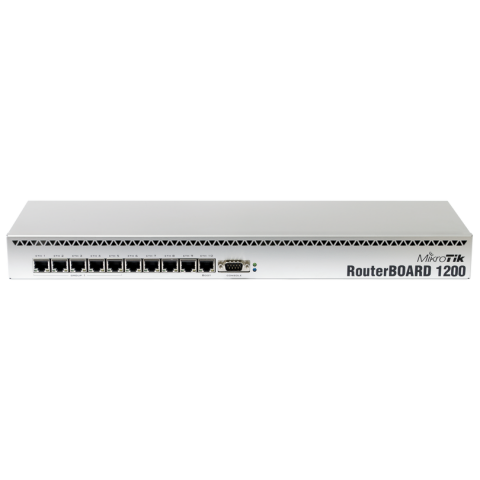 Foto RB1200, Routerboard 1200 10xGbit LAN, RS232C, RouterOS Level 6 Router, MIKROTIK