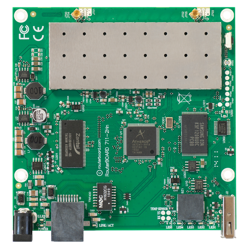 Foto RB711UA-2HnD, RouterBOARD 711UA-2HnD, 1 LAN, 1 WIFI Wireless Router, M