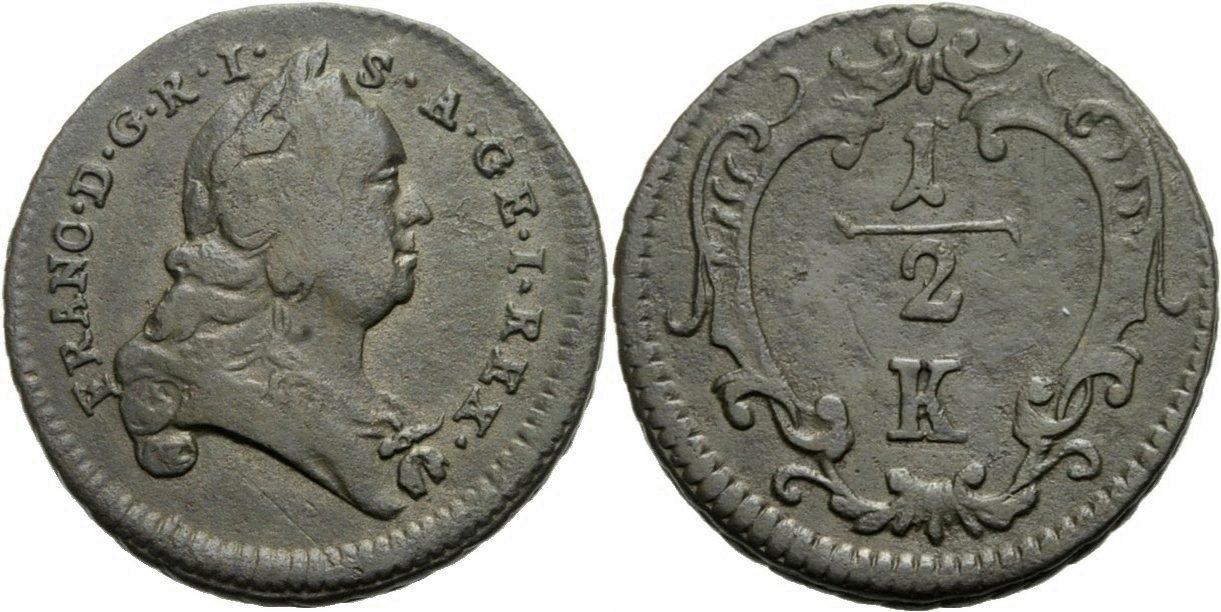 Foto Rdr Österreich 1 Kreuzer 1764