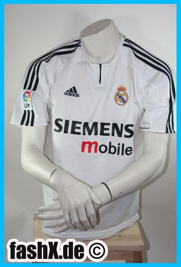 Foto Real Madrid Adidas camiseta Siemens Mobil talla M