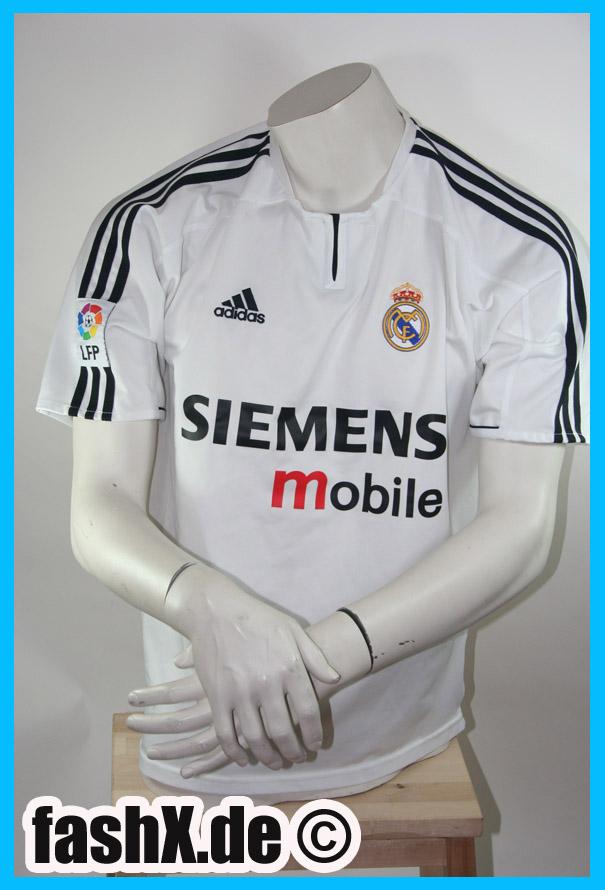 Foto Real Madrid camiseta Maillot talla M Medium Siemens Mobile Adidas