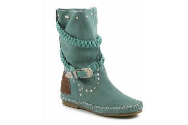 Foto Rebajas de botines de mujer Drastik 5503 azul