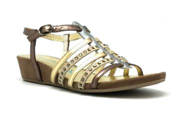 Foto Rebajas de botines de mujer Hispanitas CHV37668 bronce