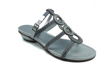 Foto Rebajas de sandalias de mujer Adela Gil 20572 plata
