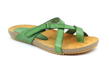Foto Rebajas de sandalias de mujer Adela Gil IBIZA-581 verde