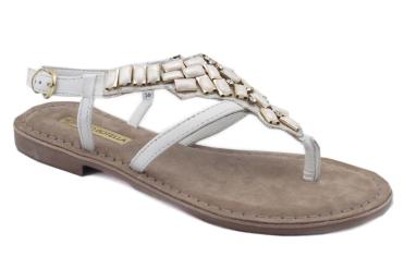 Foto Rebajas de sandalias de mujer Roberto Botella M13188 blanco