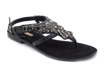 Foto Rebajas de sandalias de mujer Roberto Botella M13188 negro
