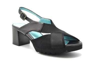 Foto Rebajas de sandalias de mujer Thierry Rabotin 2741DEC negro
