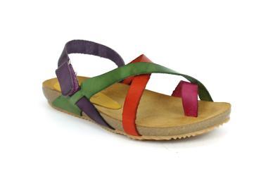 Foto Rebajas de sandalias de mujer Yokono IBIZA 718 multicolor