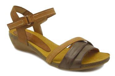 Foto Rebajas de sandalias de mujer Yokono MADEIRA-008 marron-y-marron