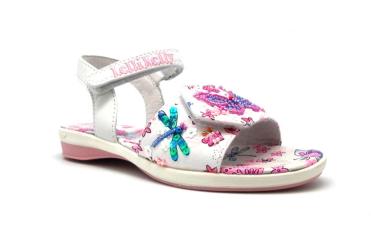 Foto Rebajas de sandalias de niña Lelli Kelly LK9560 blanco