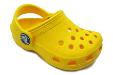 Foto Rebajas de zapatillas de casa para niña Crocs 10006-11 amarillo