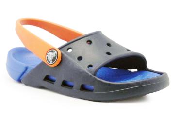Foto Rebajas de zapatillas de casa para niña Crocs Electro Slide Kid marino