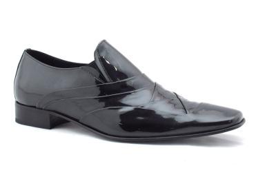 Foto Rebajas de zapatos de hombre Angel Infantes 14038 charol-mill-negro-nacar