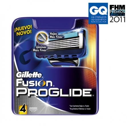 Foto Recambio 4 Und Gillette Fusion Proglide Manual