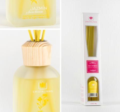 Foto Recambio Ambientador Cristalinas Jazmin 200ml