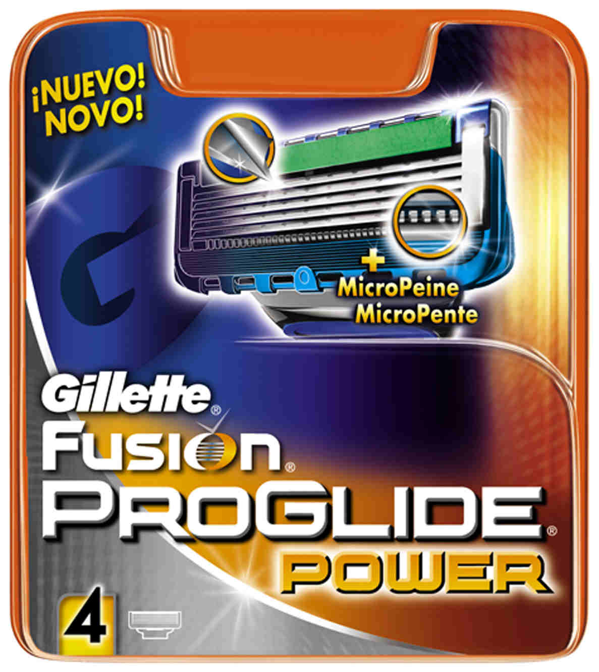 Foto Recambios Gillette Fusion Proglide Power