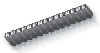 Foto receptacle, 2.54mm, pcb, 32way; SSA-132-S-G