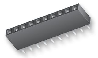 Foto receptacle, 2.54mm, vert, 8way; BCS-108-L-S-TE