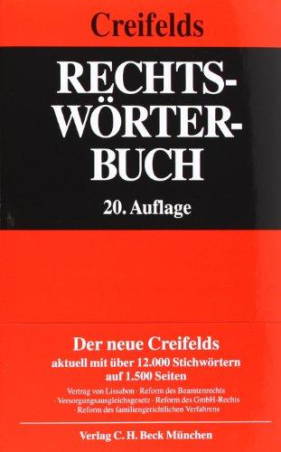 Foto Rechtswörterbuch: Rund 12.000 Stichwörter