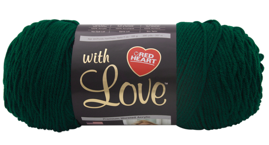 Foto Red Heart With Love Yarn - Evergreen