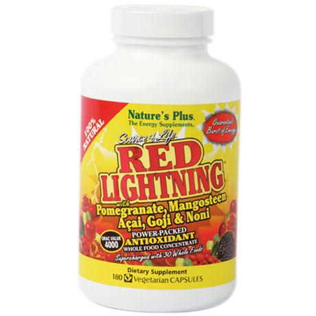 Foto Red Lightning (suplemento antioxidante) 180 capsulas Nature's Plus