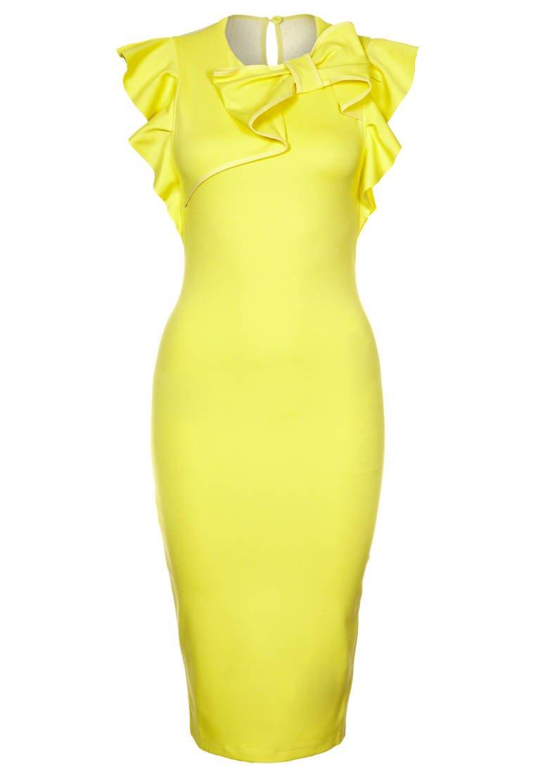 Foto RED Valentino Vestido de algodón amarillo