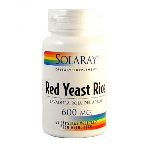 Foto Red Yeast Rice 600mg 45 Cap. Solaray