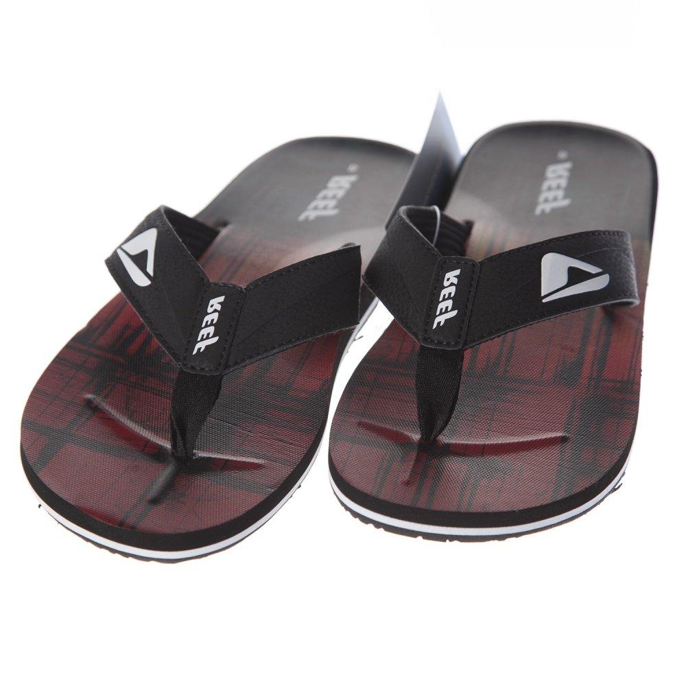 Foto Reef Chanclas Reef: Reef HT Prints Ikat Plaid Rast BK Talla: 9 USA / 4