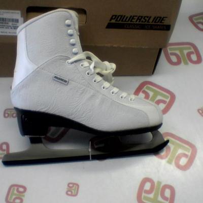 Foto Ref.8095-patines Para Hielo - Powerslide Elegance, Blanco, Talla 39