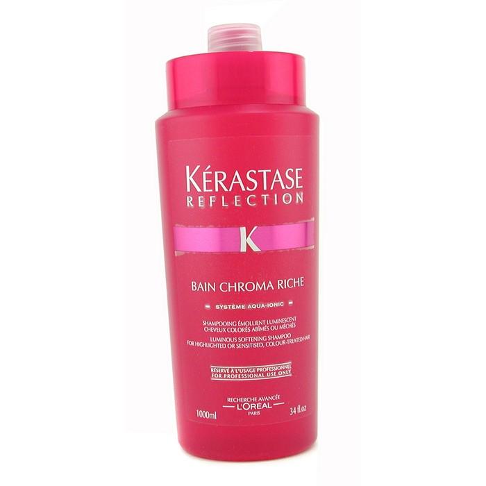Foto Reflection Bain Chroma Riche Luminous Softening Champú Suavizante Iluminador( Cabellos Teñidos ) 1000ml/34oz Kerastase