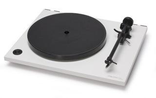 Foto Rega Rp1 White Turntable Ortofon Om5e Giradiscos