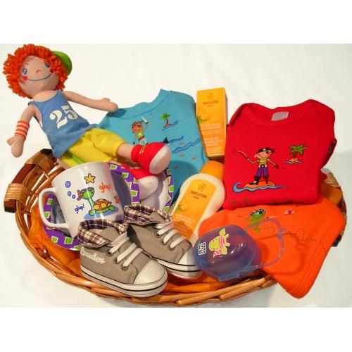 Foto Regalo bebé. Canastilla de bebé personalizada XL