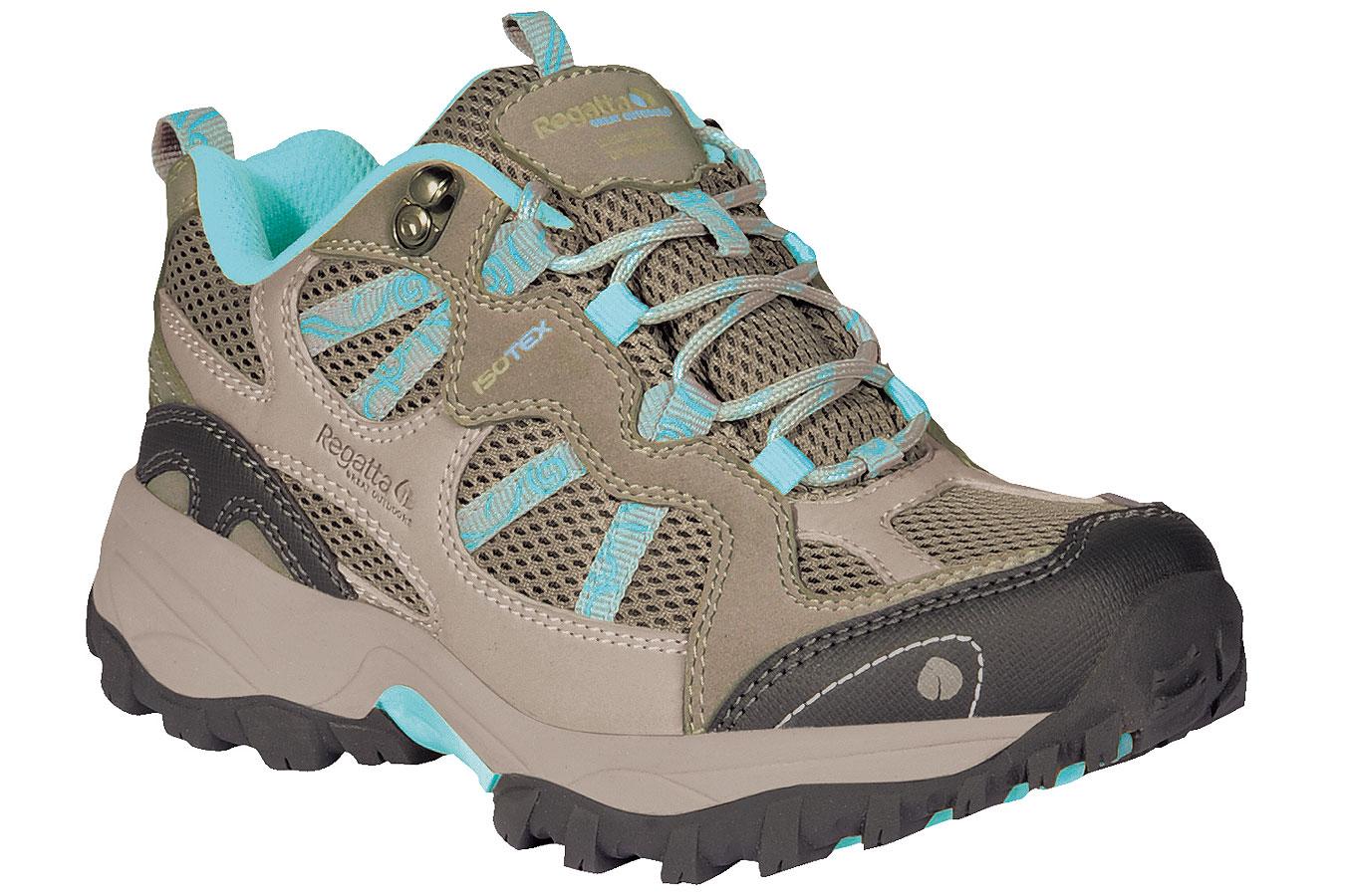 Foto Regatta Crossland Zapatos Niño Low verde/marrón, 31