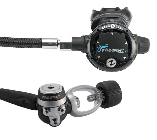 Foto Reguladores set Aqualung Mikron Blue Yoke