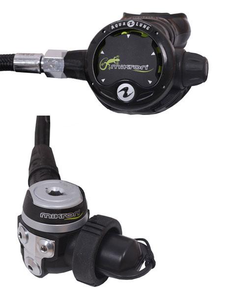 Foto Reguladores set Aqualung Mikron Green Din