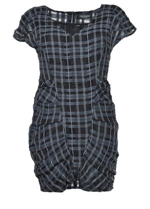 Foto Religion Checked Dress Black 38 - Vestidos de Novia