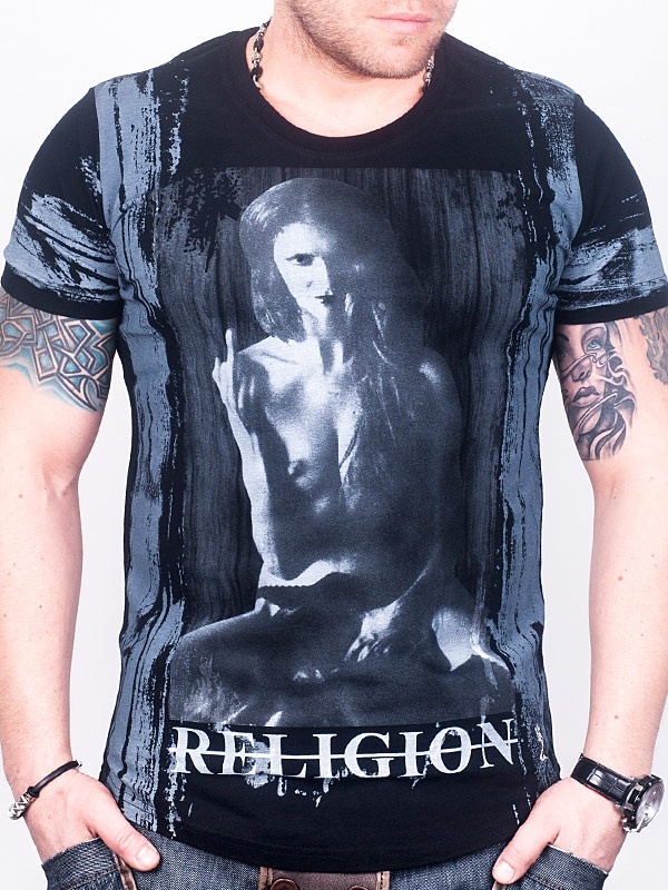 Foto Religion I Camiseta – Negro - XL