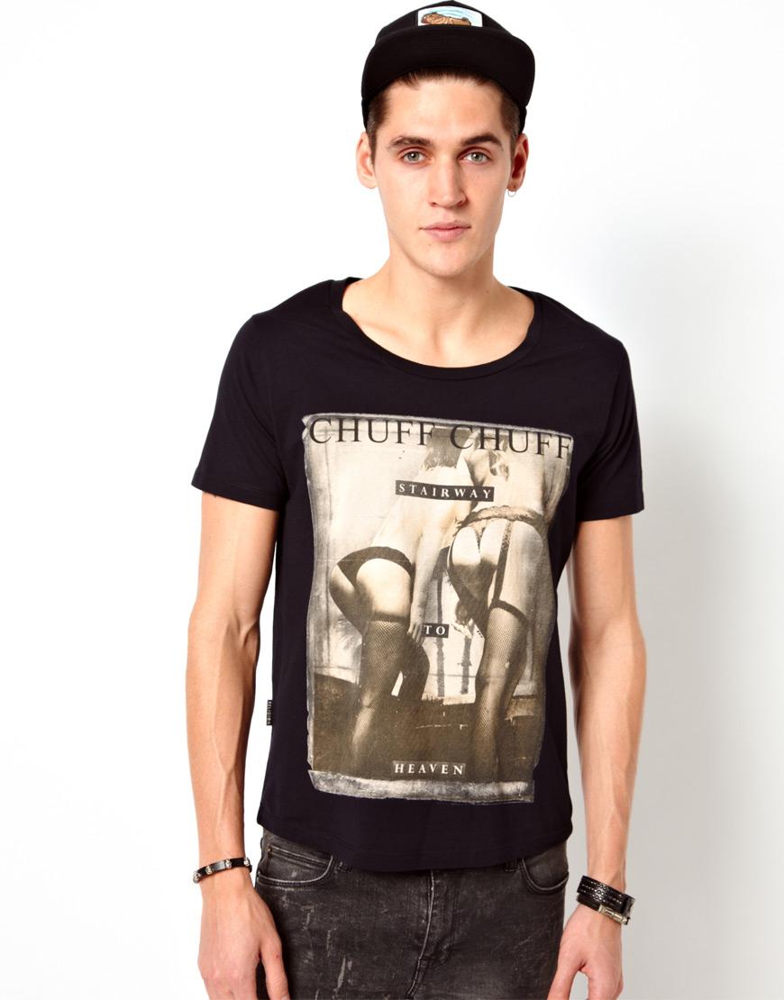 Foto Religion Stairway to Heaven T-Shirt Negro