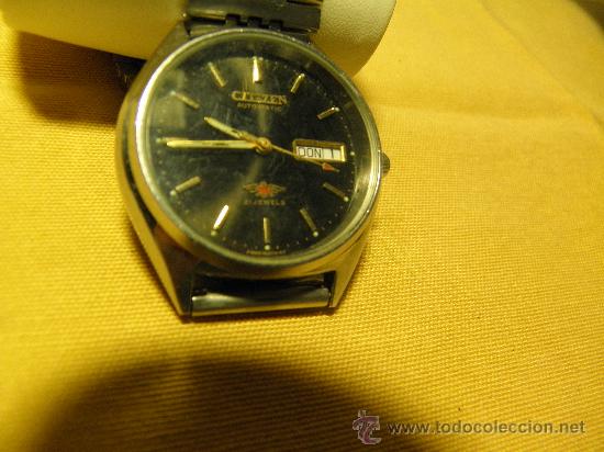 Foto reloj automatico citizen 21 rubis años 70 funcionandov