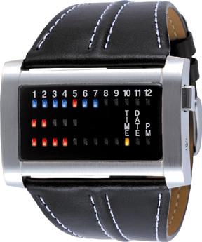 Foto Reloj Binario Ibiza Acero