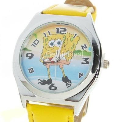 Foto Reloj Bob Esponja Con Caja. Spongebob Watch.  A737