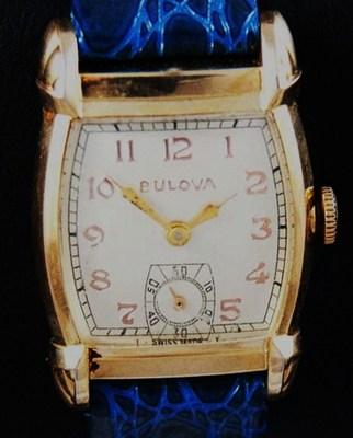 Foto Reloj Caballero Bulova Art Deco Vintage Mens Gold F Watch Uhren Montre Orologio