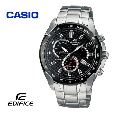 Foto Reloj Casio Edifice Ef-521sp-1a Negro De Acero Para Hombre 100% Nuevo.pvp�239.