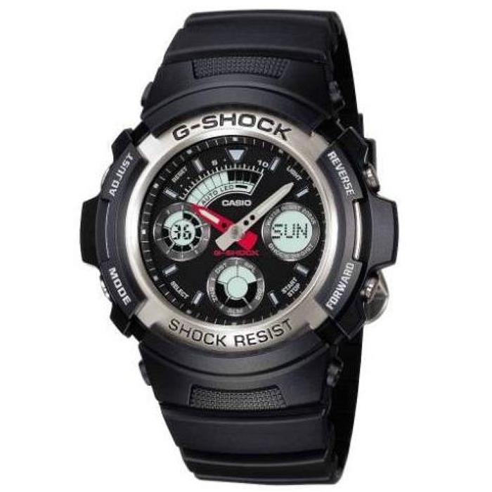 Foto Reloj Casio G-shock Anadigi Aw-590-1aer Sumergible 200m