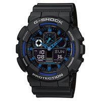 Foto Reloj Casio G-shock Ga-100-1a2er Negro Azul