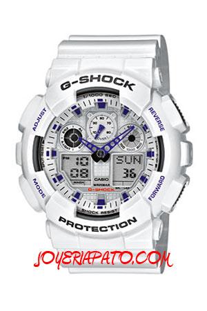 Foto Reloj casio g-shock ga-100a-7aer